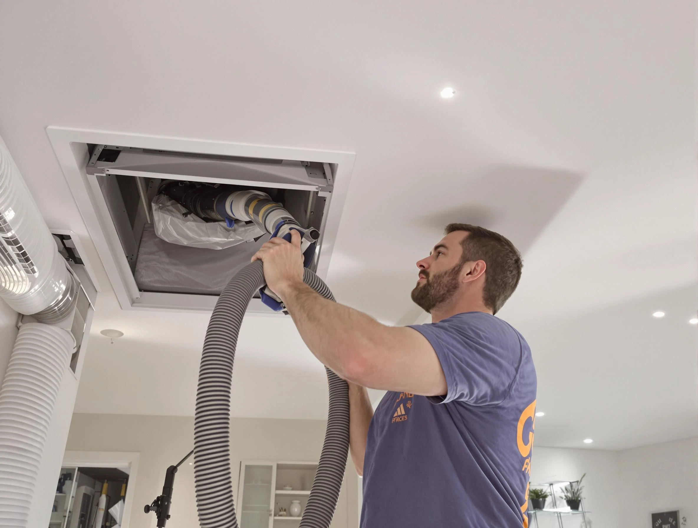 Precision indoor duct cleaning by Revere Air Duct Cleaning in Revere