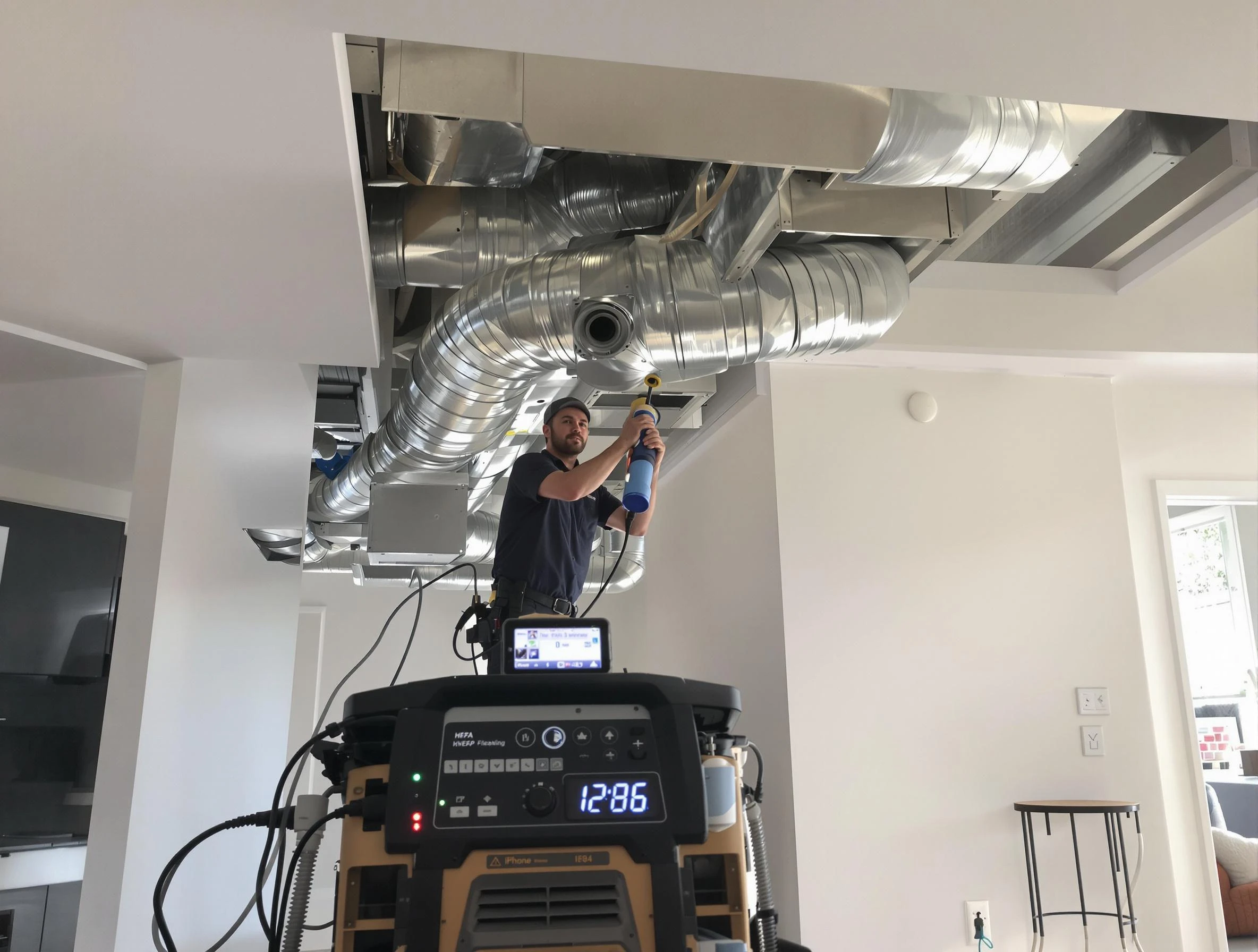Advanced pure air duct cleaning by Revere Air Duct Cleaning in Revere