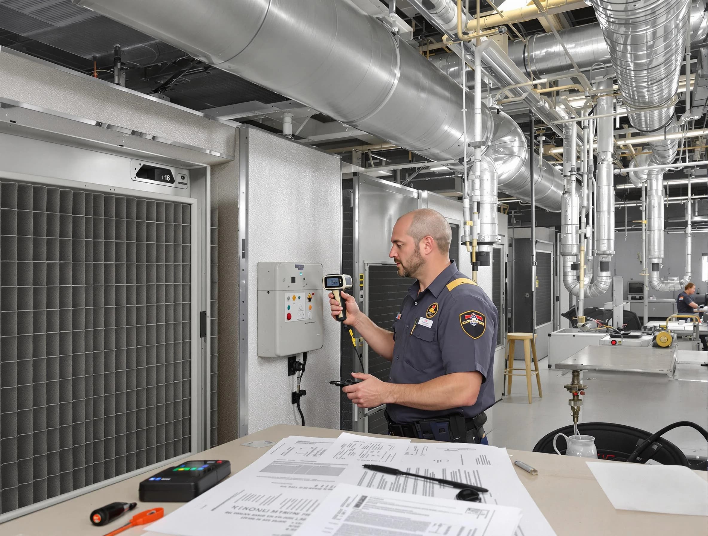 Professional filter system inspection by Revere Air Duct Cleaning in Revere