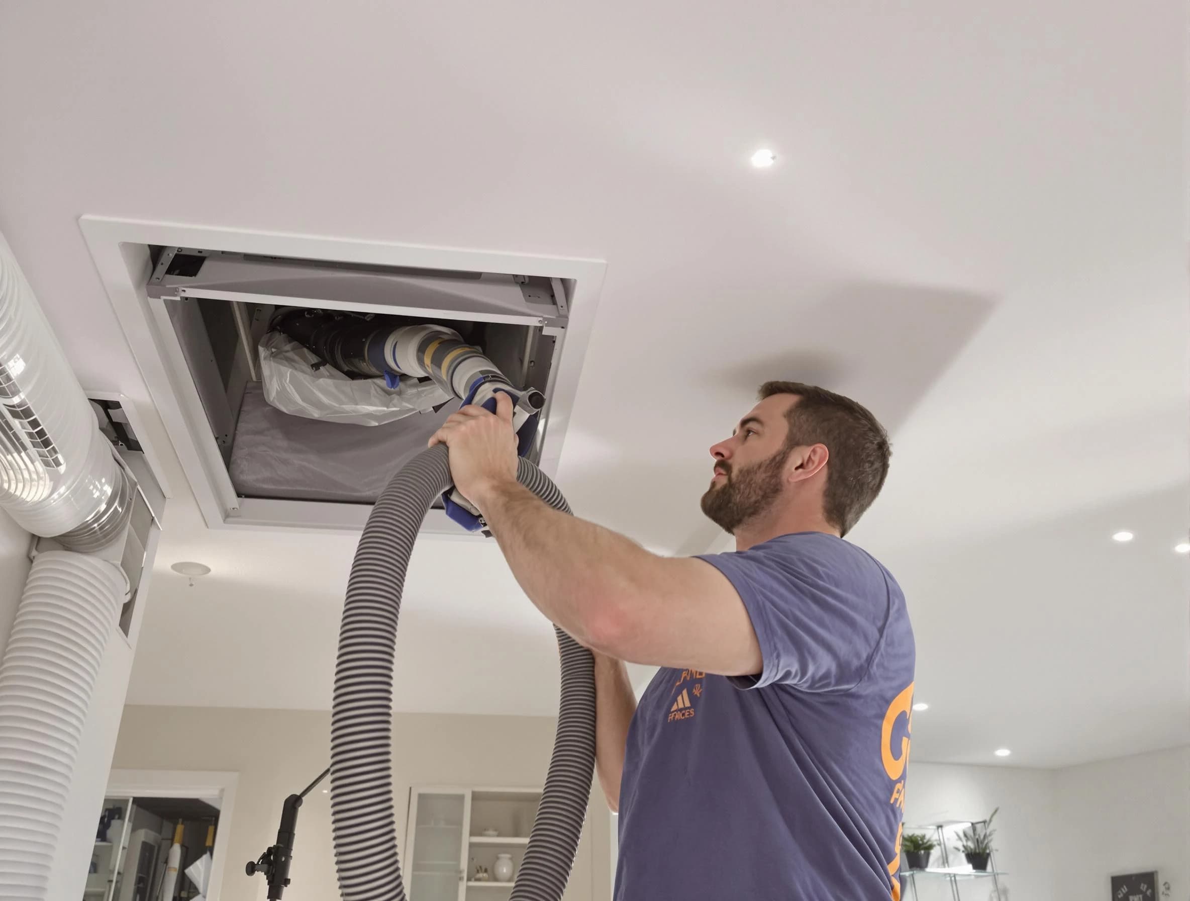 Precision indoor duct cleaning by Revere Air Duct Cleaning in Revere